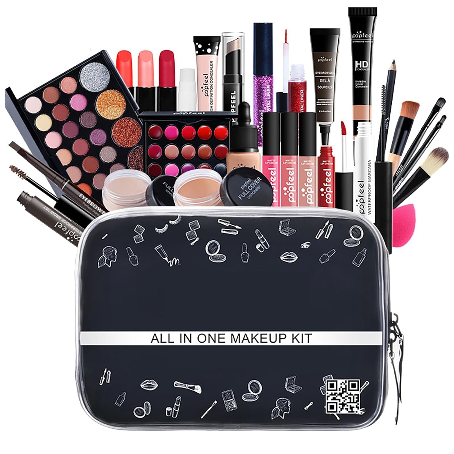 27 STK All in One Makeup Kit, Make up Set Für Frauen, Makeup Set Damen, COSMETICS Beauty Box