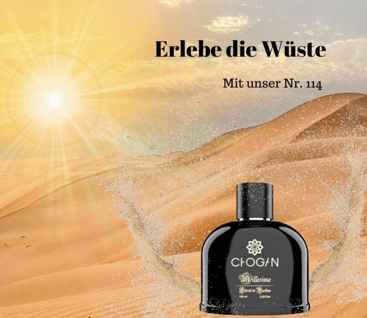 CHOGAN Millesime Unisex Dein Duft Parfum Herren Damen Eau De Parfum 100 Ml