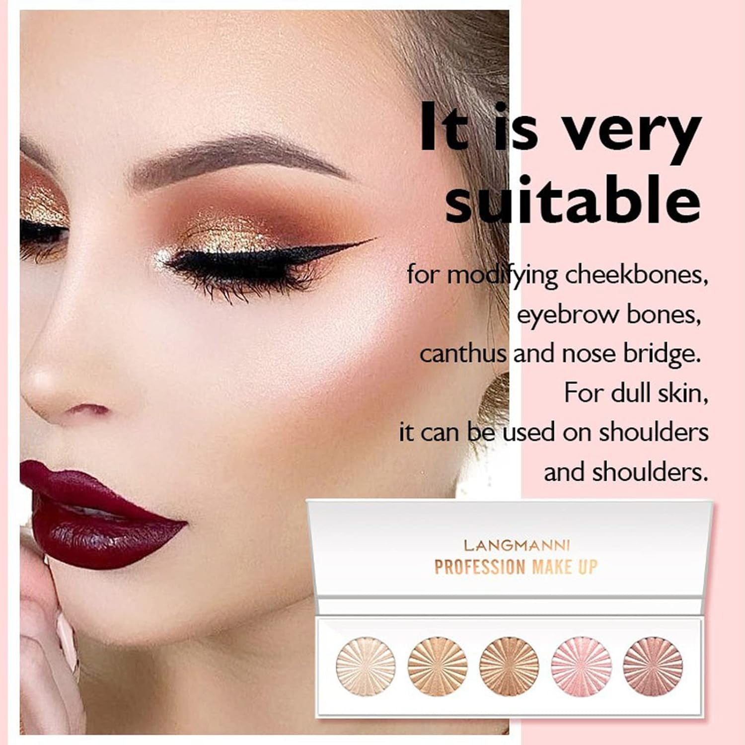 All-In-One-Make-Up-Set Geschenk Überraschung,Komplettes Make-Up-Set Für Frauen Mehrzweck-Essential-Starter-Bundle Inklusive Lidschatten-Palette, Lippenstift, Eyeliner, Mascara-Pinsel