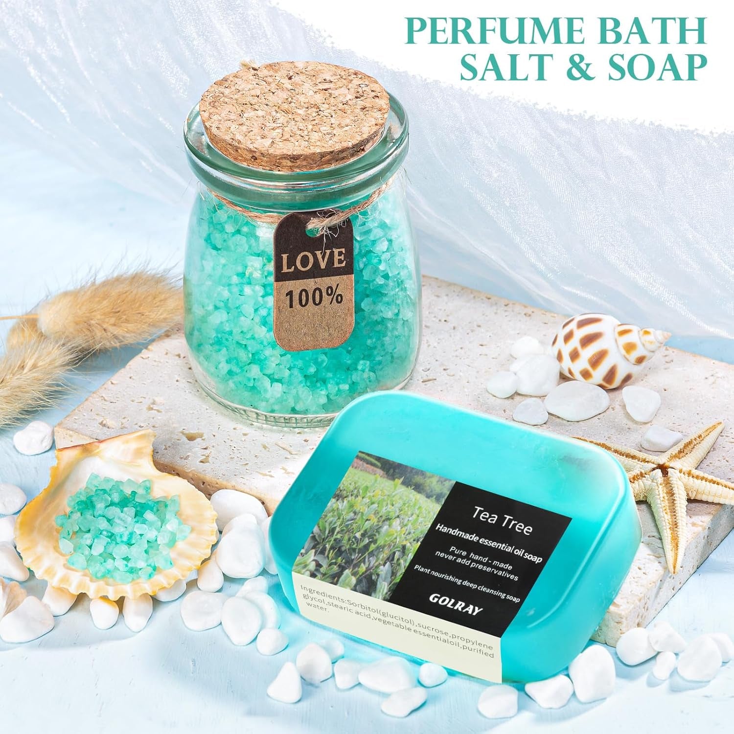 Entspannung Geschenk Für Frauen, Spa Beauty Badeset Geschenkset Mit Duftkerze, Seife, Thermobecher, Badesalz, Badebombe, Verwöhnset Wellness Geburtstag Geschenk Für Frauen, Sie, Freundin, Mama, Oma