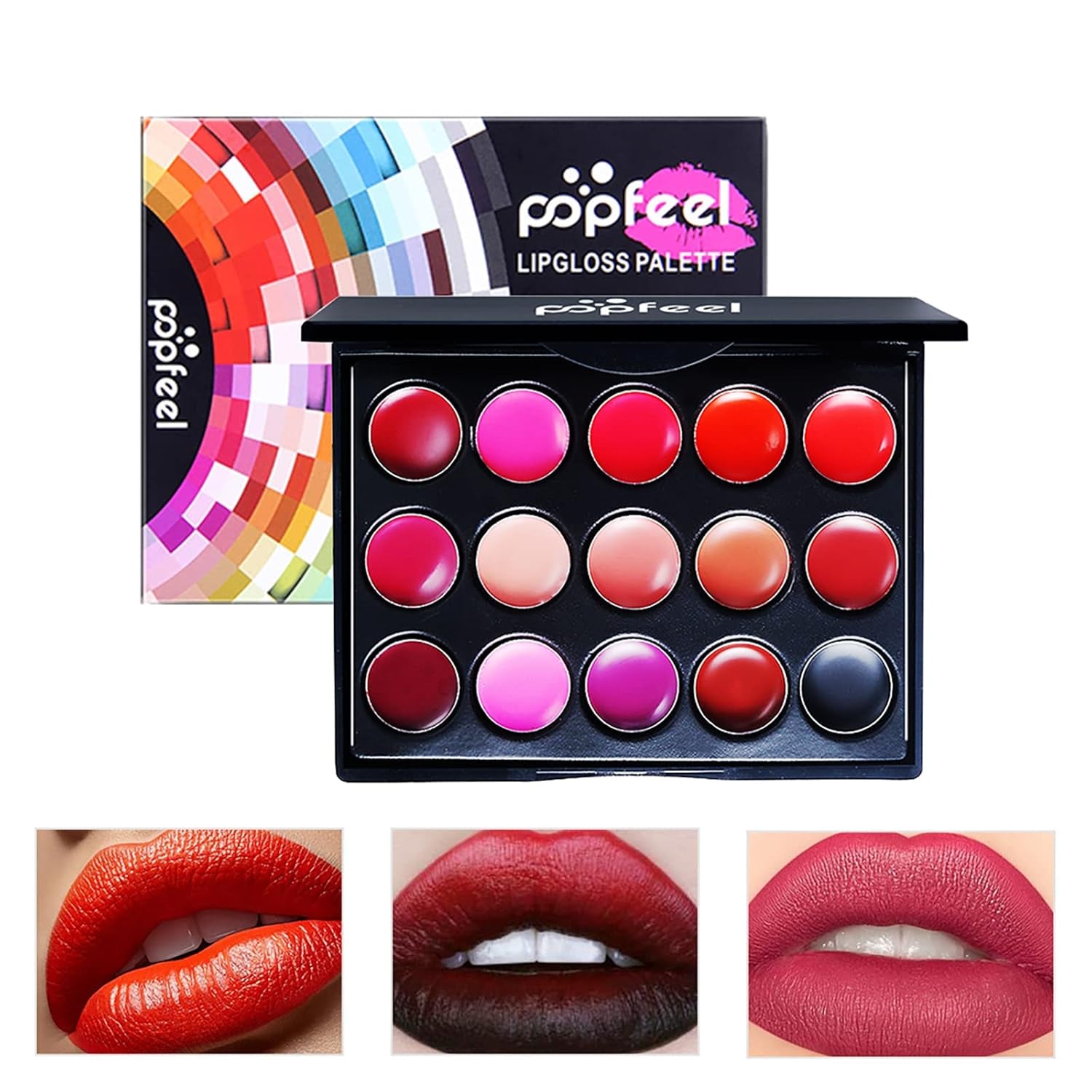 Schminkkoffer Damen, Schminke Set, All in One Makeup Kit Für Mädchen Im Teenageralter 13-15, Make up Set Für Frauen, Makeup Set Damen, COSMETICS Beauty Box(8 STK)