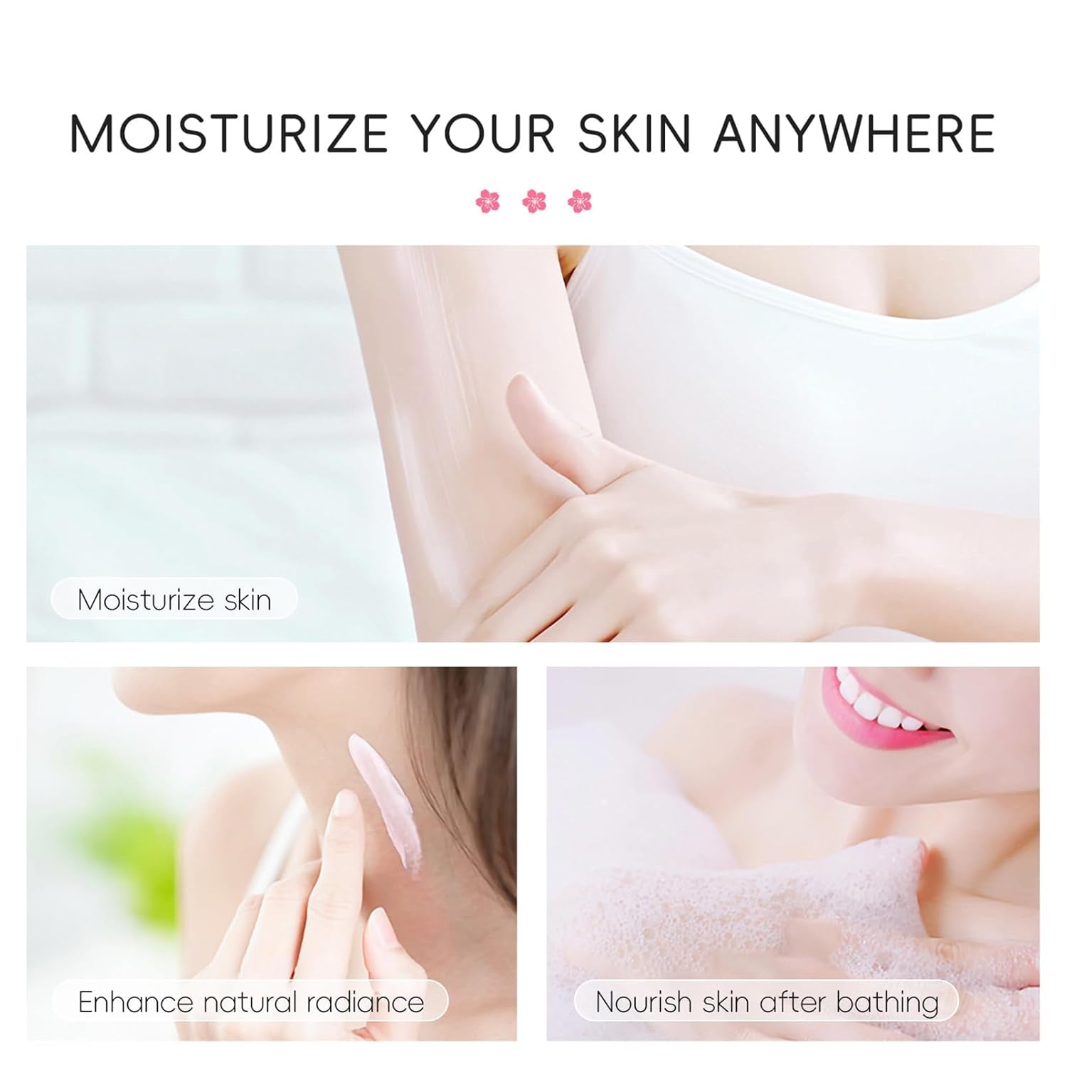 Bade Geschenkset Frauen - 5PCS Sakura Badesets Geschenke Für Frauen - Spa-Geschenkset Für Frauen Mit Körperlotion-Duschgel-Badebombe*3 - Beauty Badeset Damen Badebomben Feuchtigkeit Geschenk